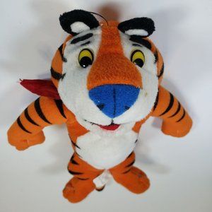 Tony the Tiger Vintage 1997 10" Plush Stuffed Animal Frosted Flakes EXCELLENT!!!
